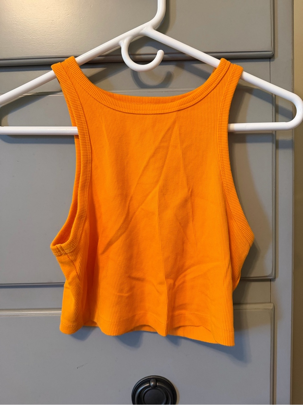wild fable Orange Ribbed Cropped Tank - Racerback - Picture 2 of 4